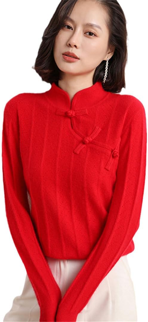 100percent Cashmere Sweater Women Pullover Fashion Clothes Girls Tops Jumper - Image 10