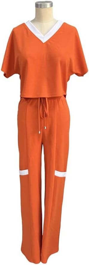 African Clothes Women 2 Piece Set T Shirt Tops and Pant Suits Set Summer Splice Fashion Office Lady Africa Clothing Outfits - Image 3