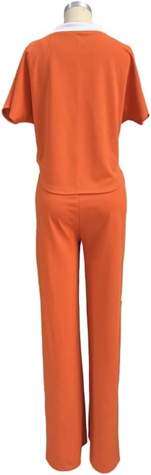 African Clothes Women 2 Piece Set T Shirt Tops and Pant Suits Set Summer Splice Fashion Office Lady Africa Clothing Outfits - Image 5