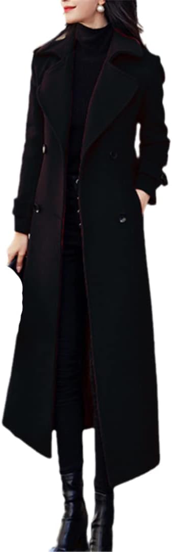 Autumn Winter New Women Fashion Coat Warm Color Long Jacket With Pocket Ladies Outwear Slim Clothing For Womens