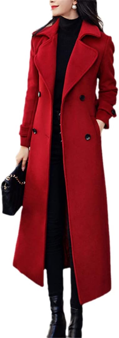 Autumn Winter New Women Fashion Coat Warm Color Long Jacket With Pocket Ladies Outwear Slim Clothing For Womens - Image 7