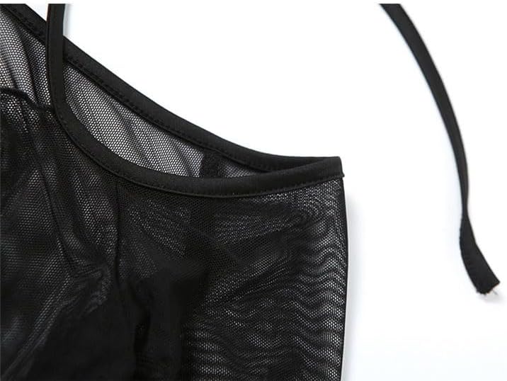 CGTENBS Women's Clothing Tops Fashion Straight Neckline Long Sleeves Jumpsuit(Medium) - Image 4