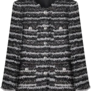 CHONG FENG XIA Women'S Autumn Winter Casual Elegant Coat In Women'S Clothing