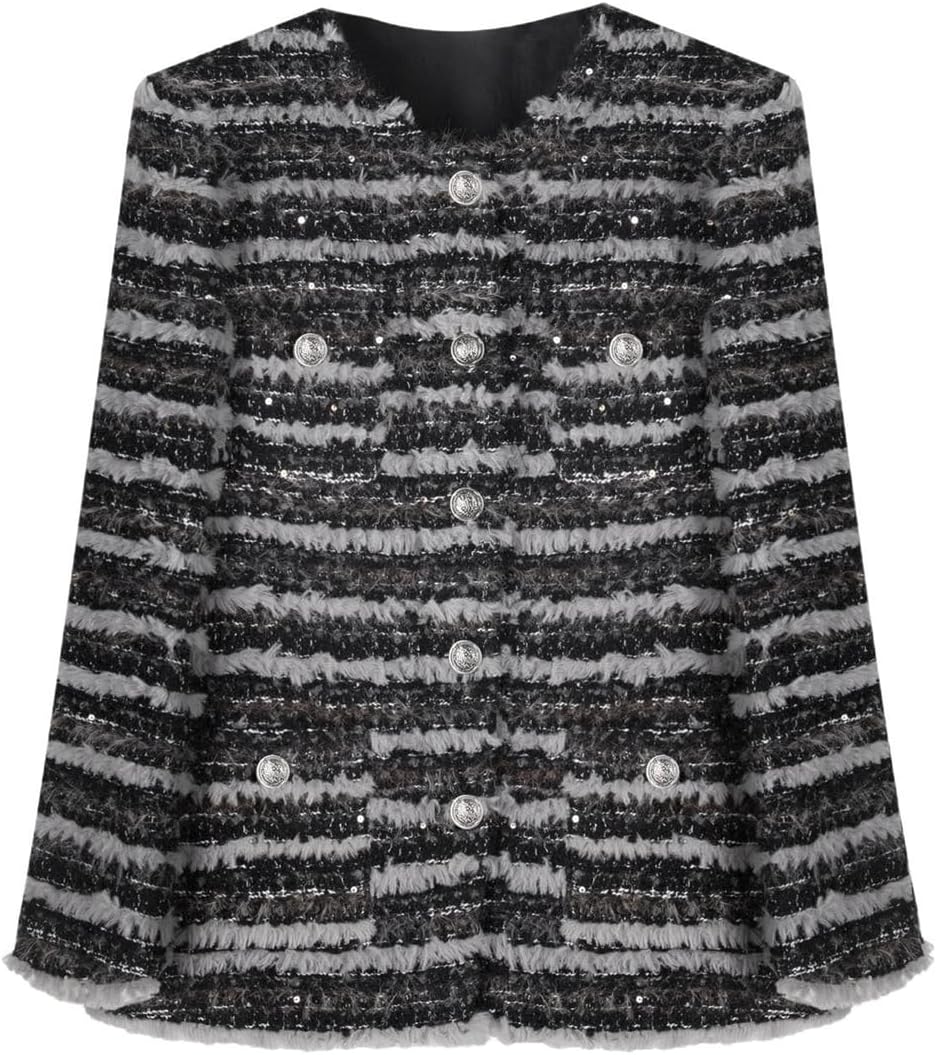 CHONG FENG XIA Women'S Autumn Winter Casual Elegant Coat In Women'S Clothing