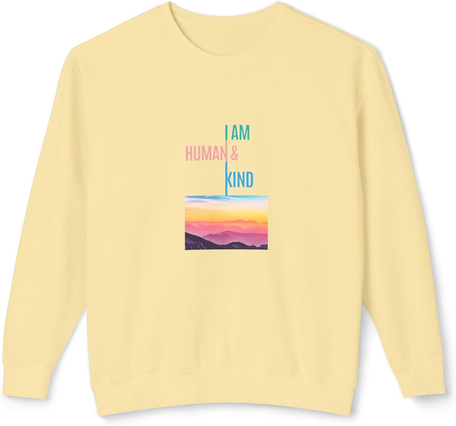 Comfort Colors Lightweight Sweatshirt, Soft 100% Cotton, Unisex Crewneck Pullover, Sustainable Fashion, Eco-Friendly Clothing