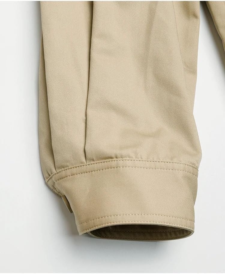 Fashion Womens Clothing Spring Autumn Stand Ladies Clothes Long Sleeved Cotton Coats - Image 6