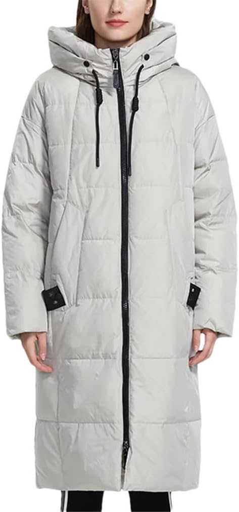 Haitpant Winter Down Jacket Loose Clothing Outerwear With A Hood Fashion Style Winter Coat - Image 10