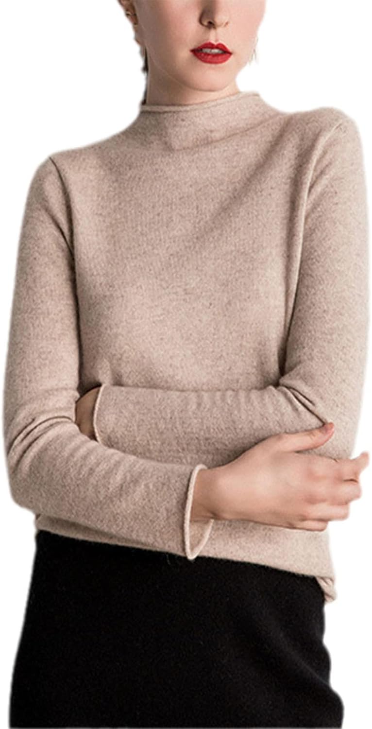 Kelsiop Cashmere Sweater Women's Pullover Fashion Winter Pullover Standard Clothes 100% Cashmere Knitwear - Image 11