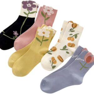 OTAODKA Cute Cotton Socks for Women and Girls Novelty Ankle Athletics Sock
