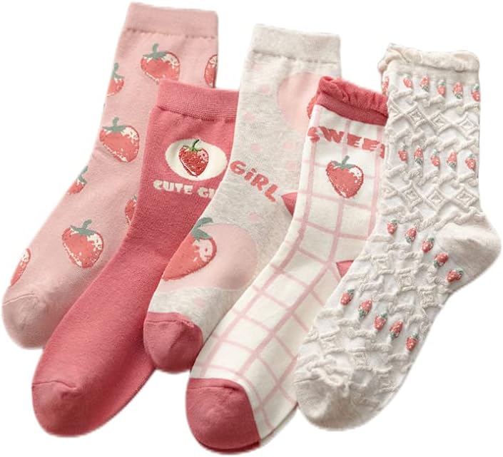 OTAODKA Cute Cotton Socks for Women and Girls Novelty Ankle Athletics Sock - Image 14