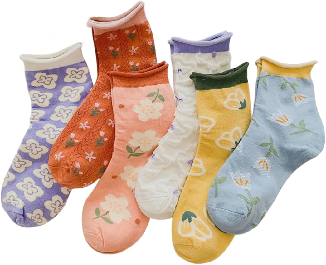 OTAODKA Cute Cotton Socks for Women and Girls Novelty Ankle Athletics Sock - Image 11