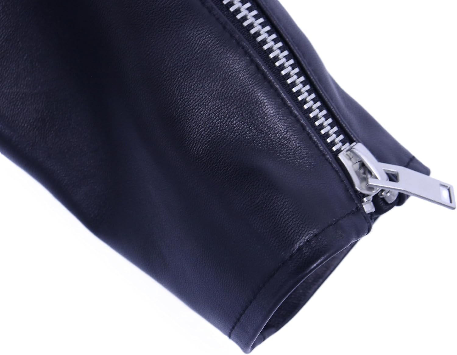 shamofeng Women Leather Jackets Motorcycle Bomber Leather Coats Moto Biker Coat Spring Fall Outfits Fashion Clothes - Image 7