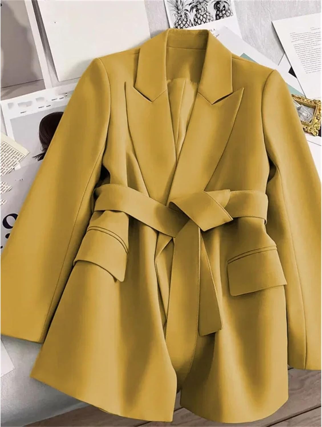 suit jacket for Women in Outer Wears Office Lady Fashion suit jackets Loose Fit Clothing Coats Jacket - Image 6