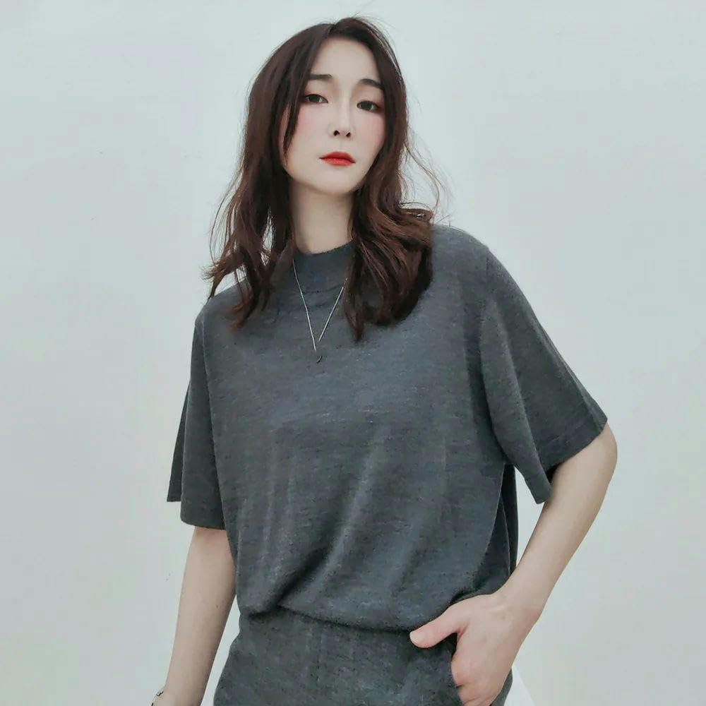 Summer t-Shirt top Short Sleeve Tops Womens Clothing for Woman Streetwear - Image 3