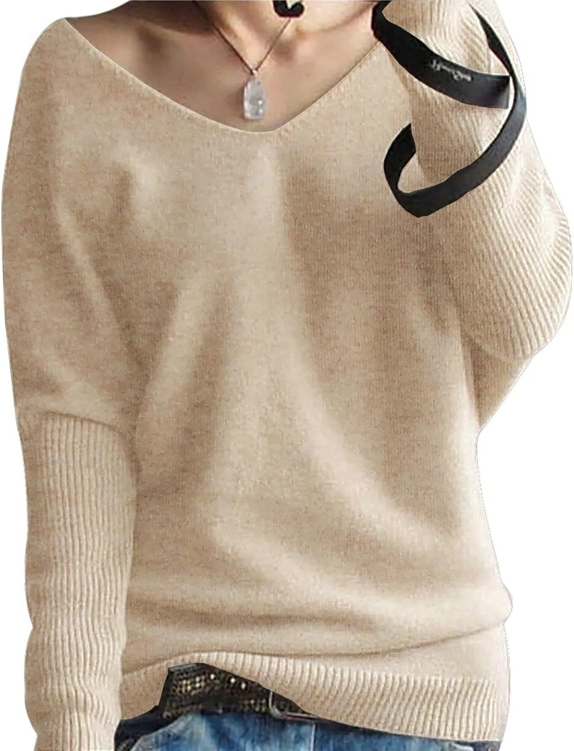 Sweater Sweaters Women' -Neck Pullover Winter Autumn Clothing Female - Image 3