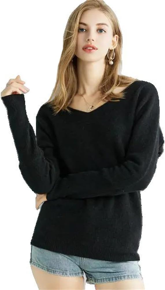 Sweater Sweaters Women' -Neck Pullover Winter Autumn Clothing Female - Image 9