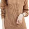 Sweater Women's Turtleneck Sweater Pullover Fall Winter Long Sleeve Jerseys Warm Tops Knit Jumpers Clothing