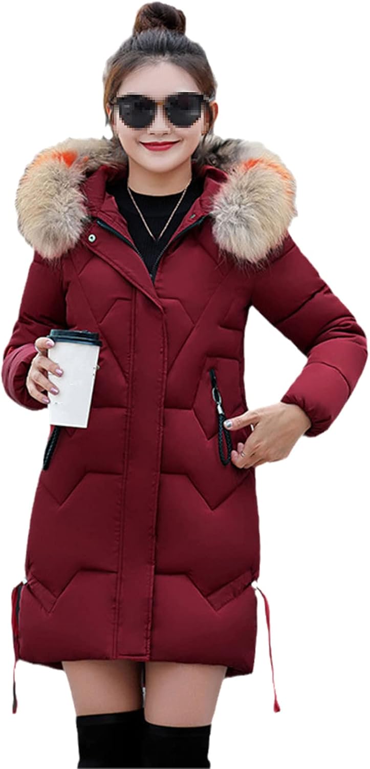 Winter Parka Coat Women Korean Loose Fashion Hooded Jacket White Red Black M-3XL Plus Size Slim Warmth Clothing - Image 10