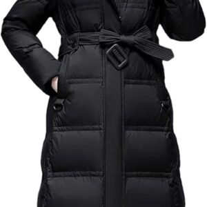 Women Winter Long White Duck Down Coats Fashion Casual Ski Warm Down Clothing