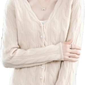 Women's Cardigan Black Knit Ladies Knitwears Sweaters Clothing Spring Cashmere Coats Autumn Jacket Tops