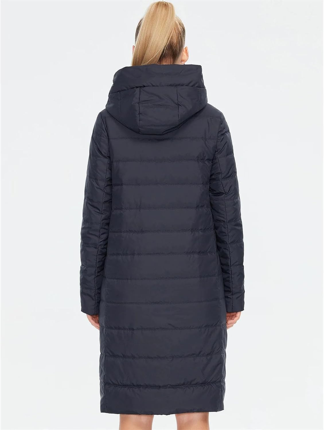 Women's Jacket Warm Long Parkas Lapel Outerwear Female Clothing Fashion Long Warm Jacket Women Quilted Coat - Image 6