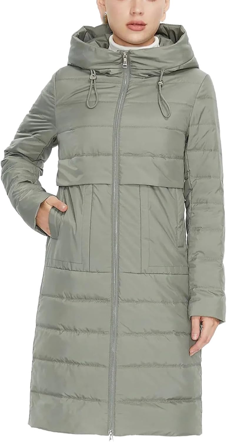 Women's Jacket Warm Long Parkas Lapel Outerwear Female Clothing Fashion Long Warm Jacket Women Quilted Coat - Image 8