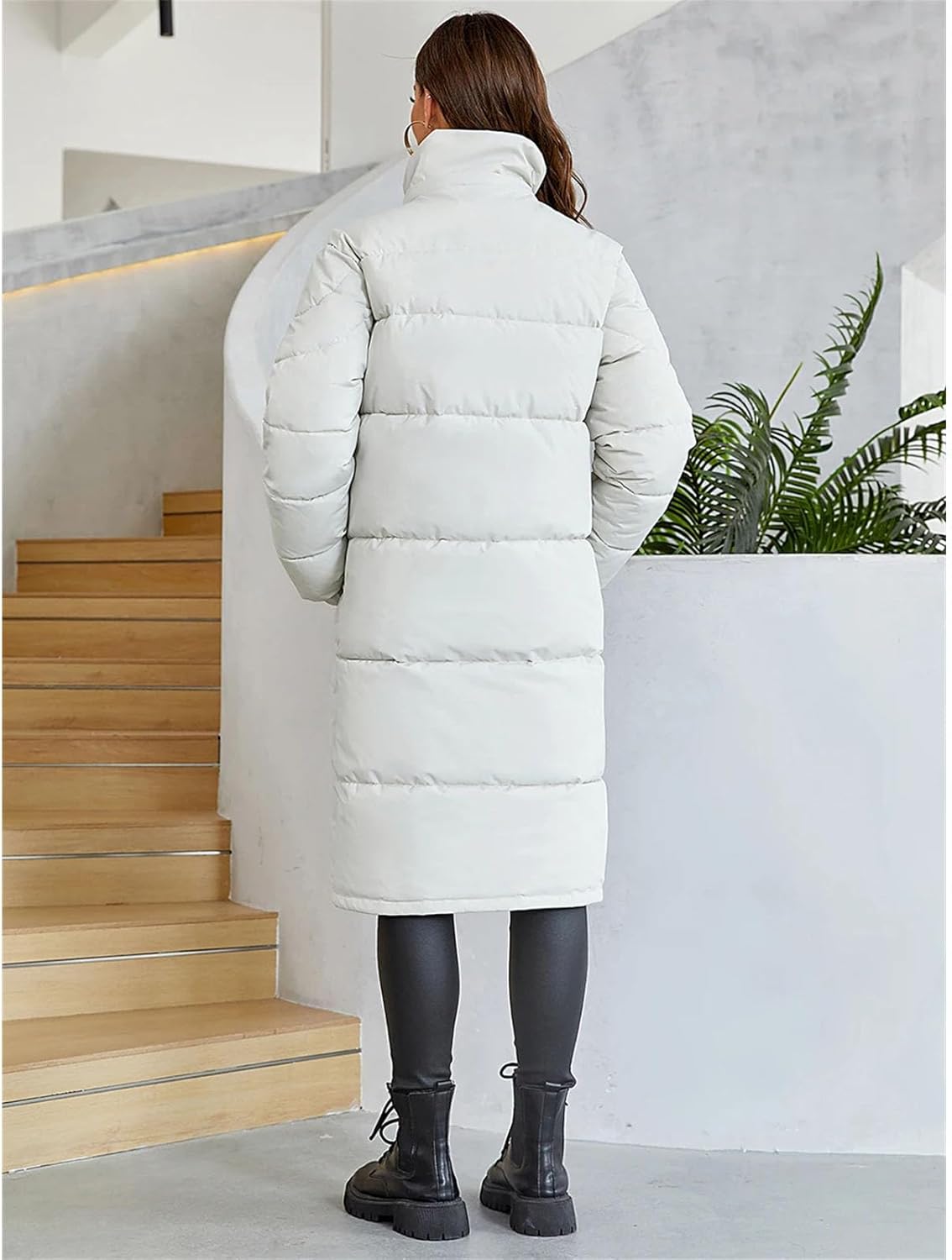 Women's jacketr Long Parkas Hooded Outerwear Female Clothing Fashion Down jacketr - Image 7