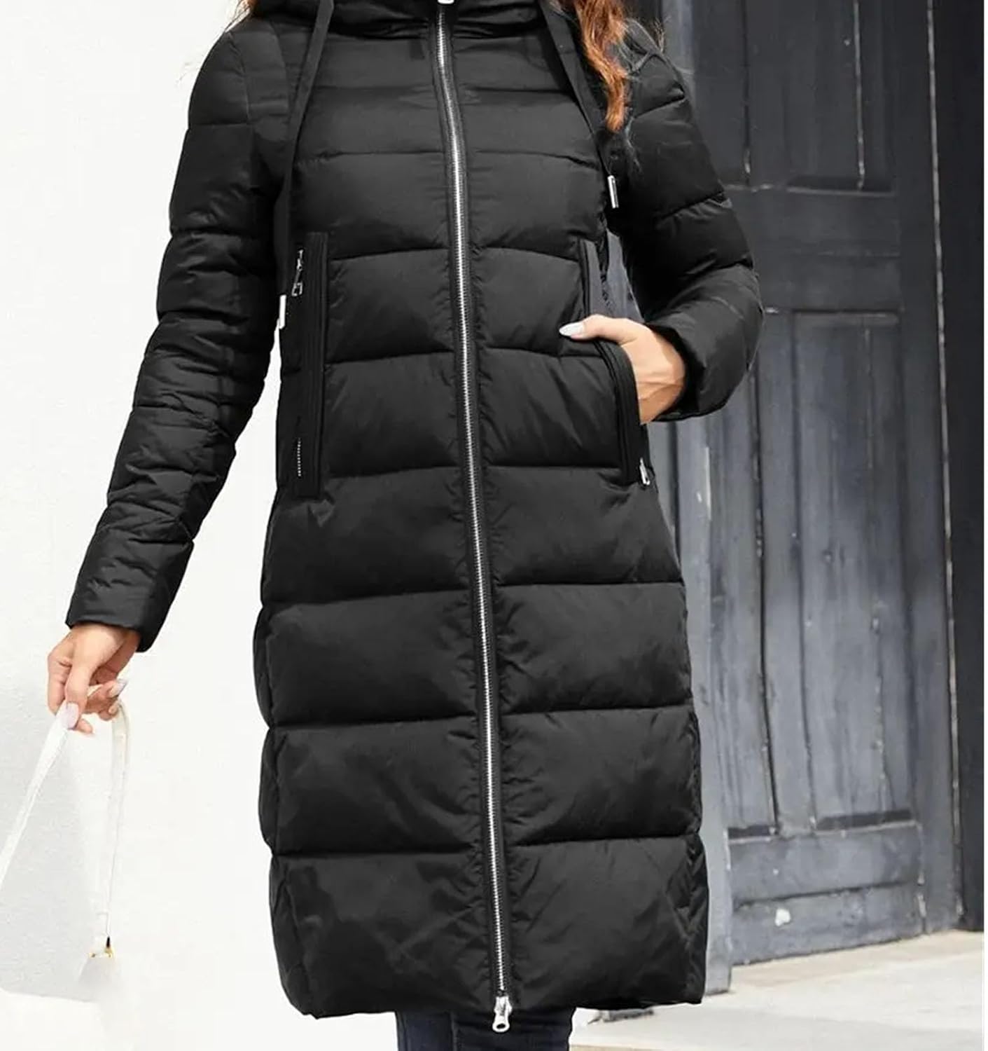 Women's jacketr Winter Long Parkas Hooded Outerwear Female Clothing Fashion Down jacketr - Image 2