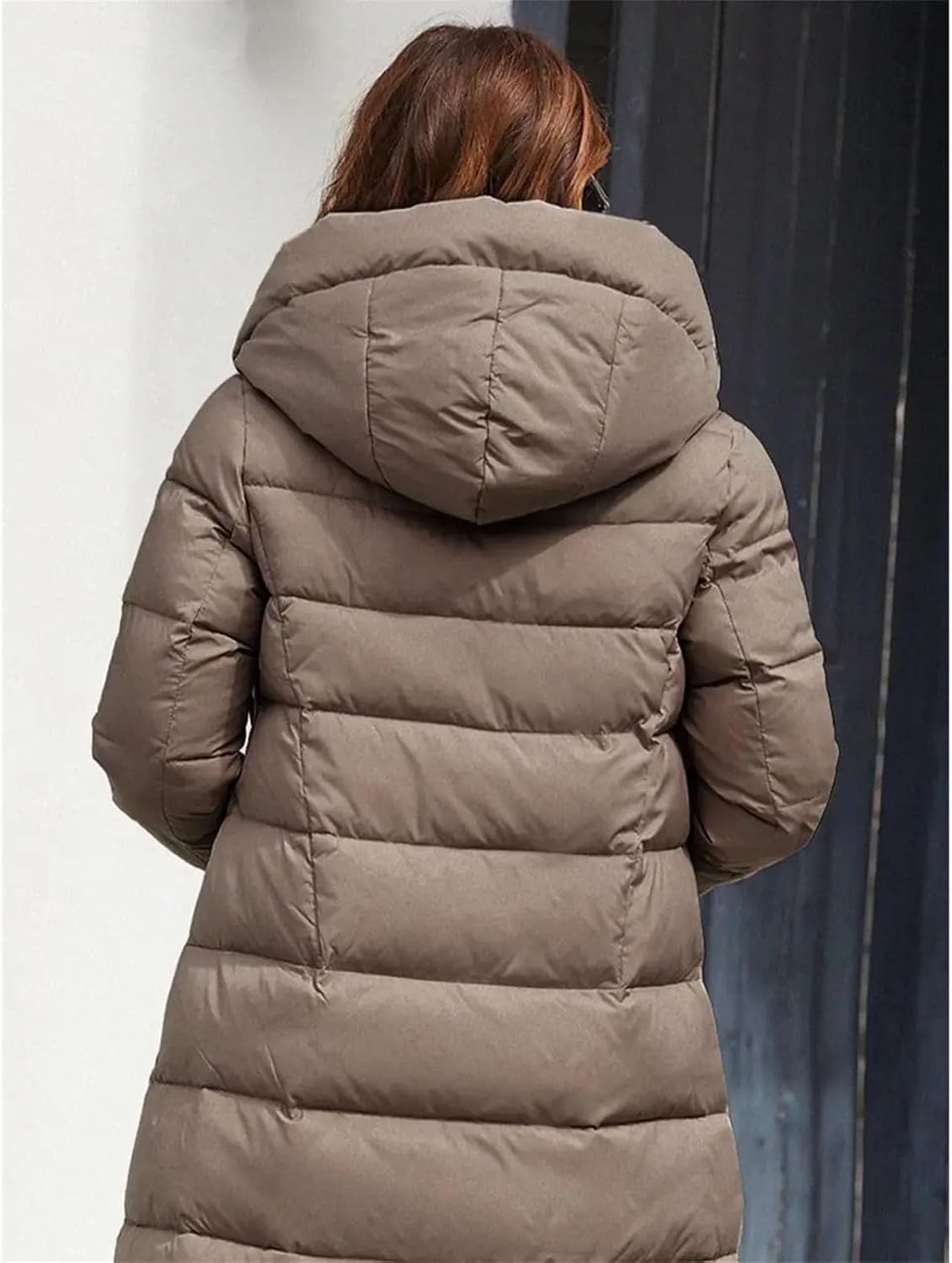 Women's jacketr Winter Long Parkas Hooded Outerwear Female Clothing Fashion Down jacketr - Image 7