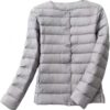Women's Winter Clothing in Solid Color Winter Version Fashion Coats Round Neck Women's Clothing
