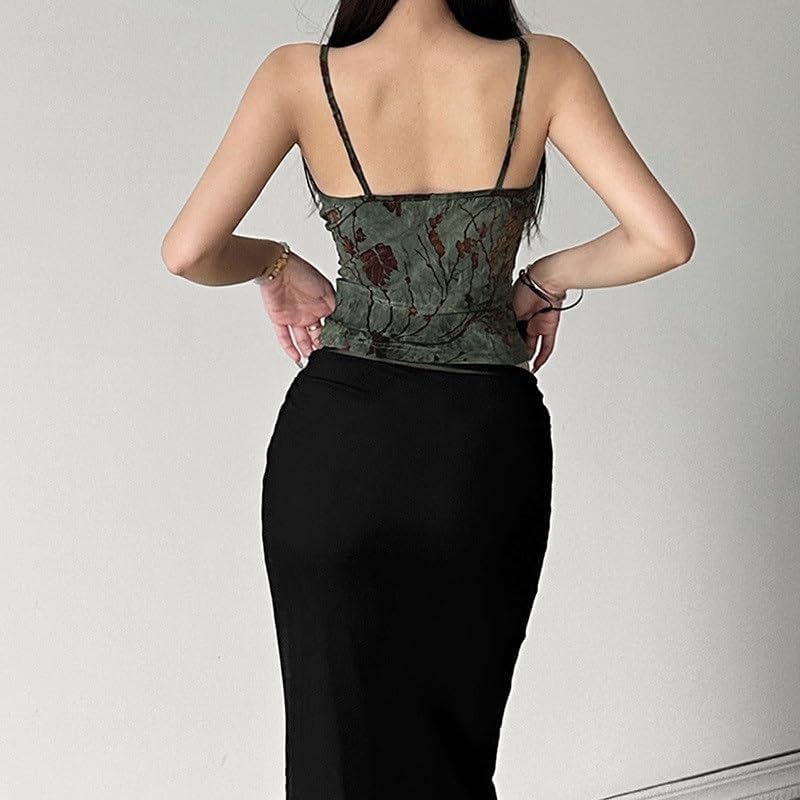 ZYQHMY V-Neck Sexy Backless Vest Fashion Camisole Undershirt Women Navel Wrap Clothing(M) - Image 6