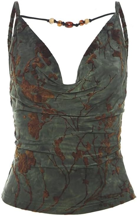 ZYQHMY V-Neck Sexy Backless Vest Fashion Camisole Undershirt Women Navel Wrap Clothing(M)